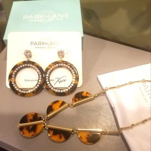 Park Lane Macchiato set (earrings and necklace)